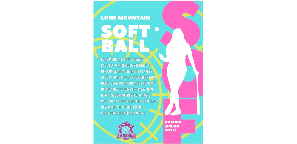 Lone Mountain Softball Click for More Information