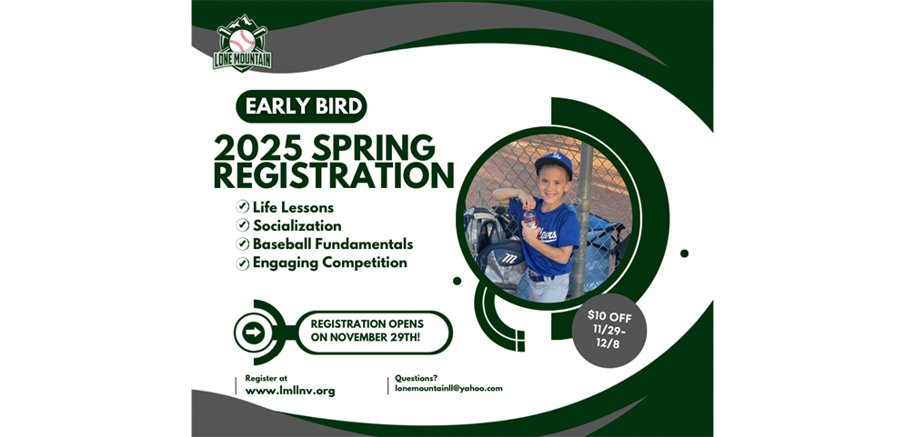 Early Bird Registration 